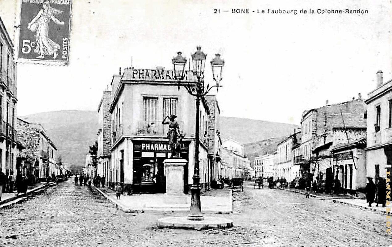 Bone - Colonne Randon et Faubourg - 1914.jpg